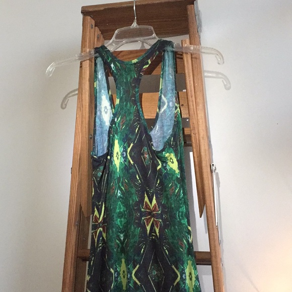 Tropical Jersey Bodycon Maxi Dress - Picture 4 of 7